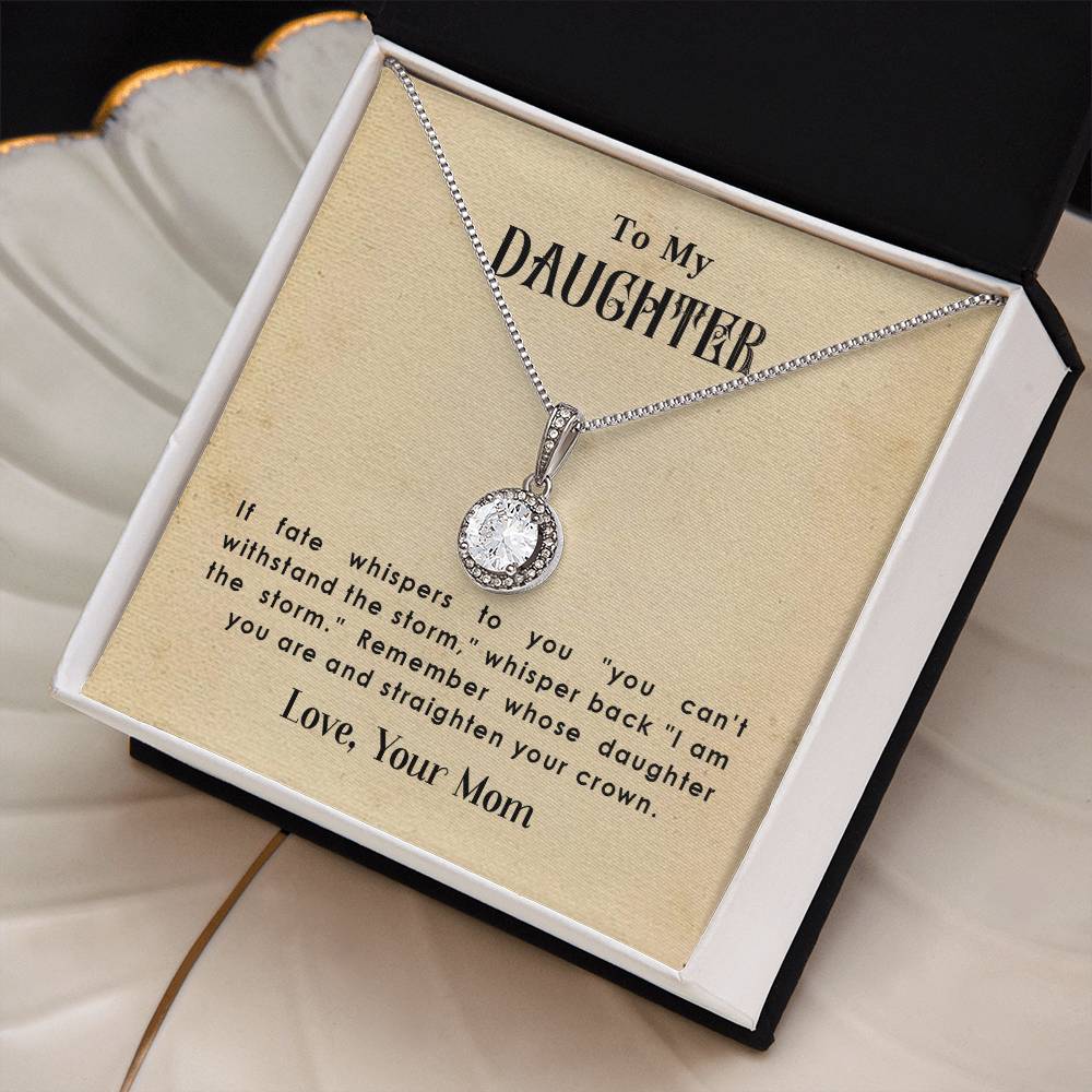 Straighten Your Crown — Eternal Hope Necklace | Empowering Gift for Daughter