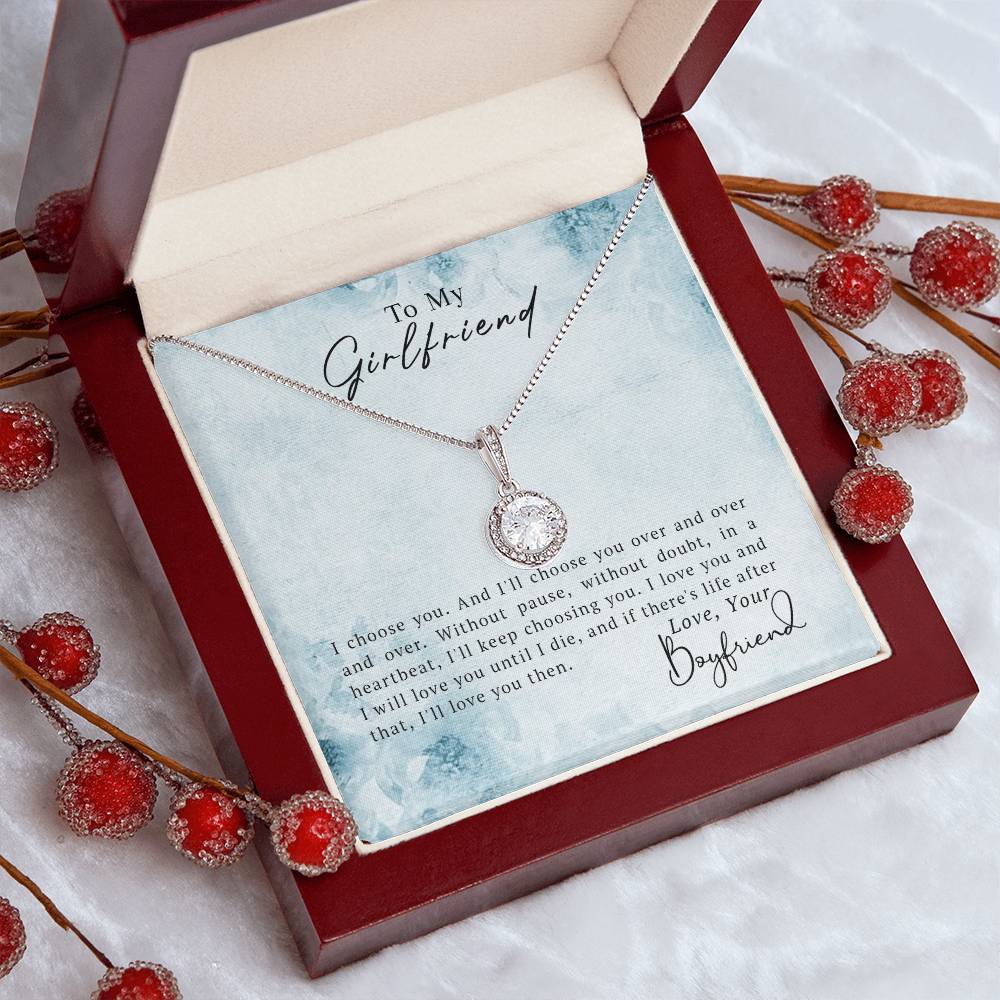 To My Girlfriend — Eternal Hope Necklace | Birthday Gift for Girlfriend