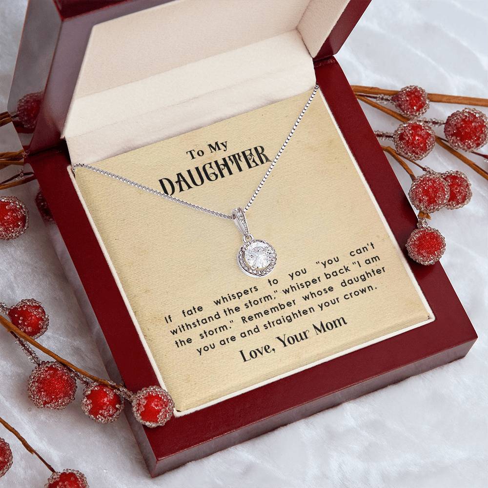 Straighten Your Crown — Eternal Hope Necklace | Empowering Gift for Daughter