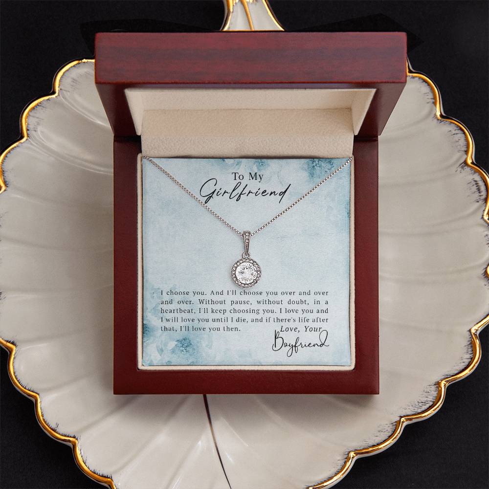 To My Girlfriend — Eternal Hope Necklace | Birthday Gift for Girlfriend