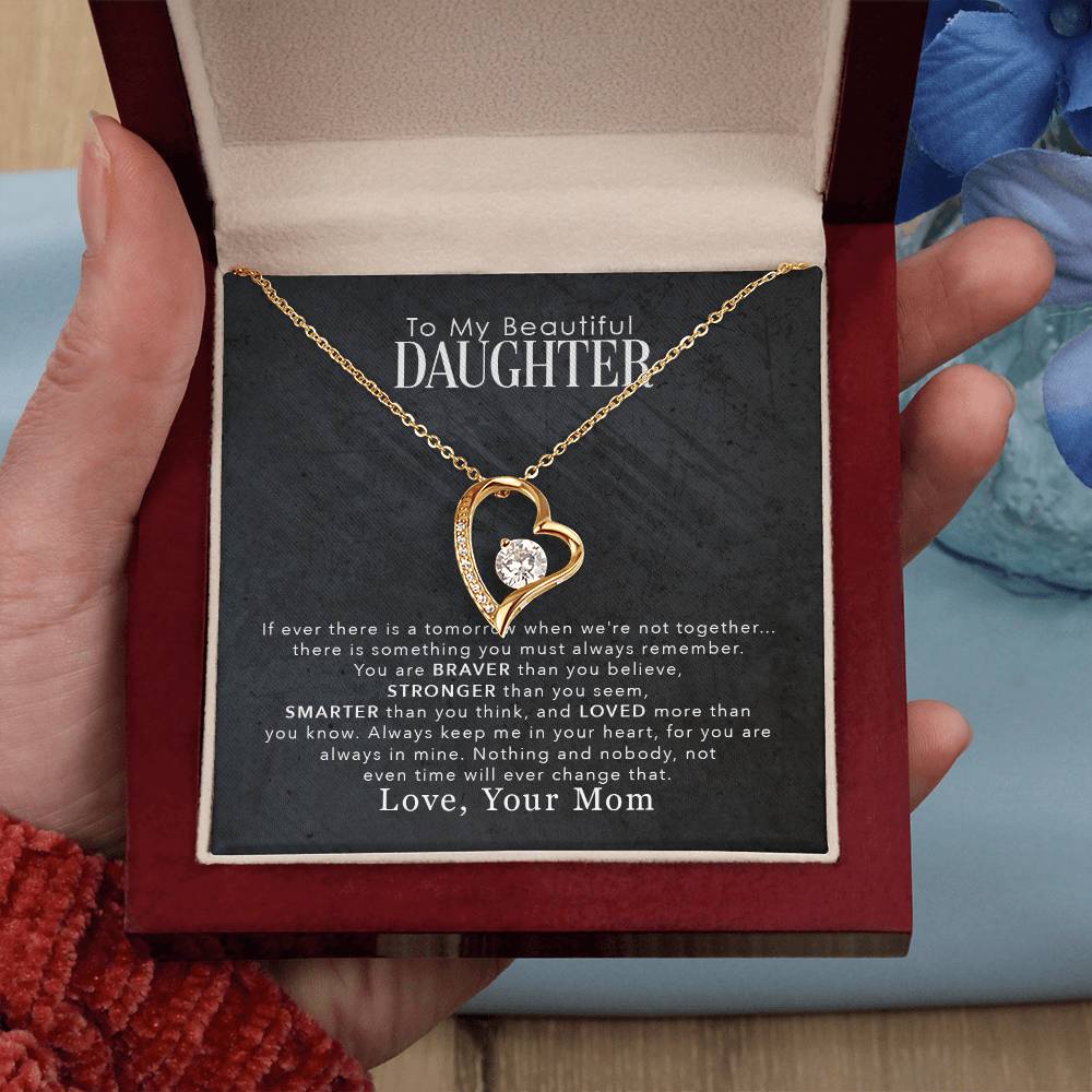 My Beautiful Daughter — Forever Love Necklace | Gift for Daughter from Mom
