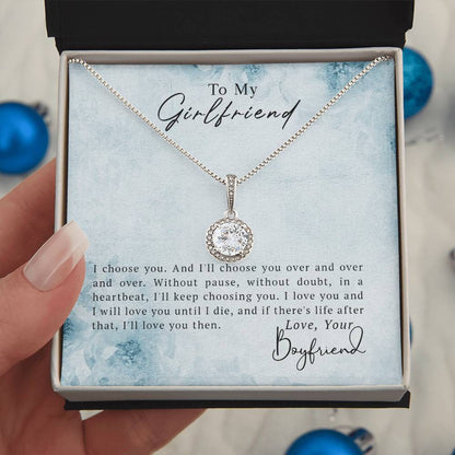 To My Girlfriend — Eternal Hope Necklace | Birthday Gift for Girlfriend