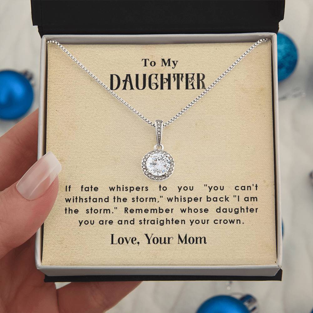 Straighten Your Crown — Eternal Hope Necklace | Empowering Gift for Daughter