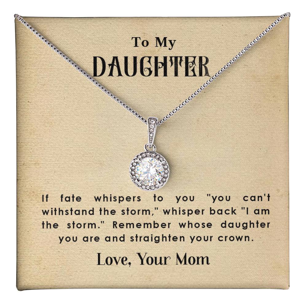 Straighten Your Crown — Eternal Hope Necklace | Empowering Gift for Daughter
