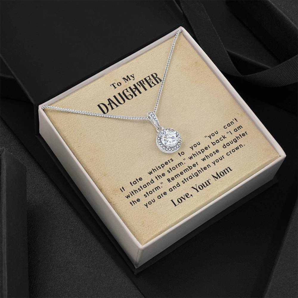 Straighten Your Crown — Eternal Hope Necklace | Empowering Gift for Daughter