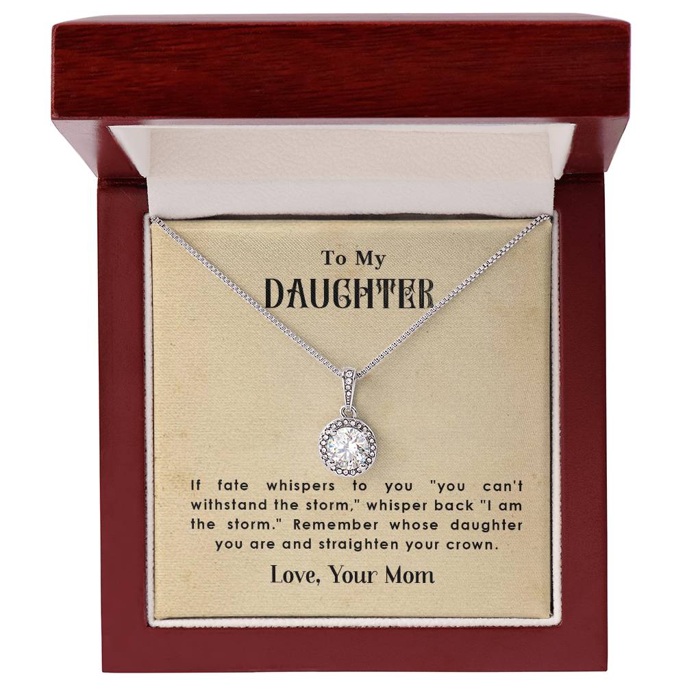 Straighten Your Crown — Eternal Hope Necklace | Empowering Gift for Daughter
