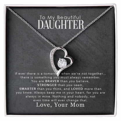 My Beautiful Daughter — Forever Love Necklace | Gift for Daughter from Mom