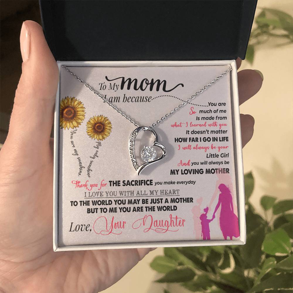 You Are My Sunshine — Forever Love Necklace | Mother&