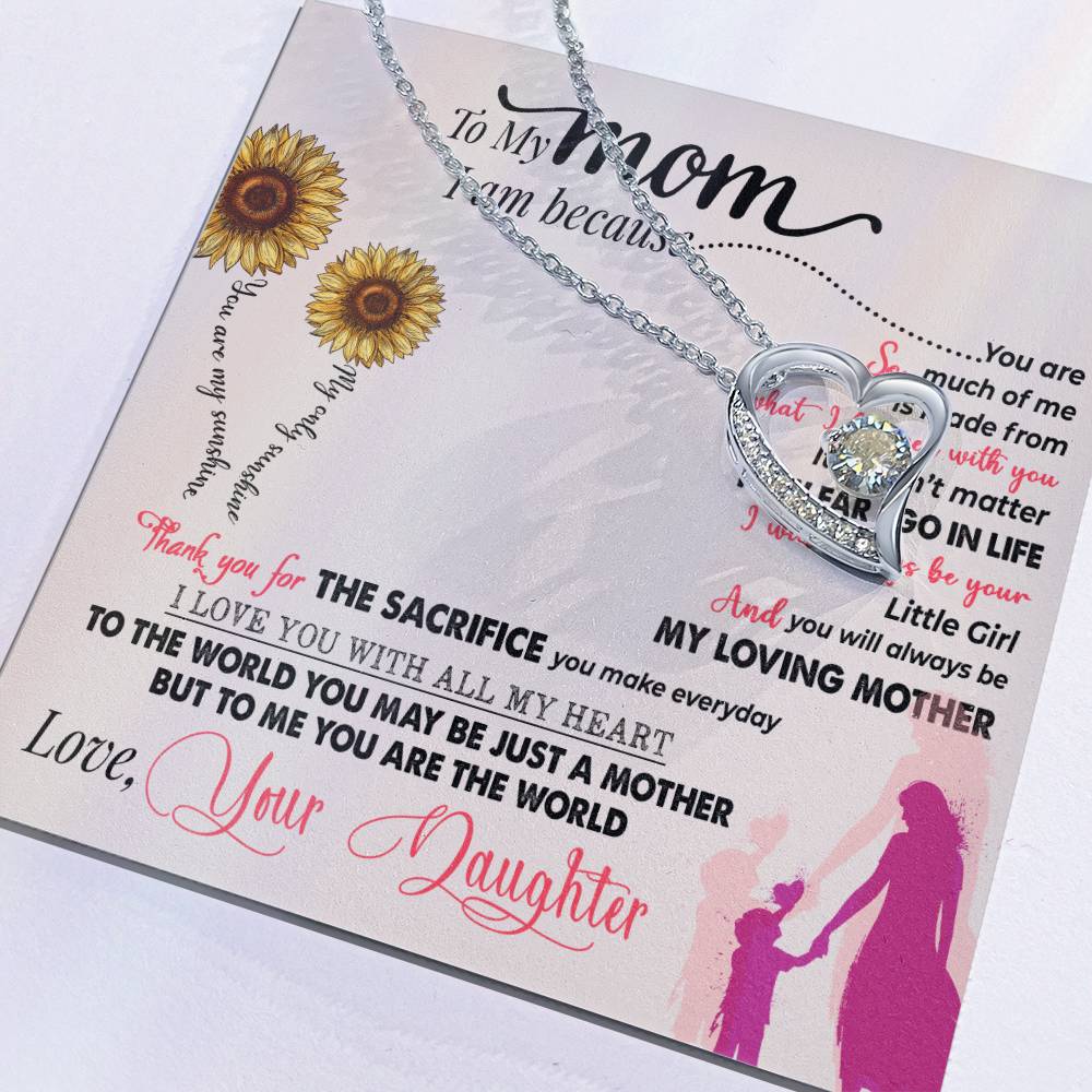 You Are My Sunshine — Forever Love Necklace | Mother&