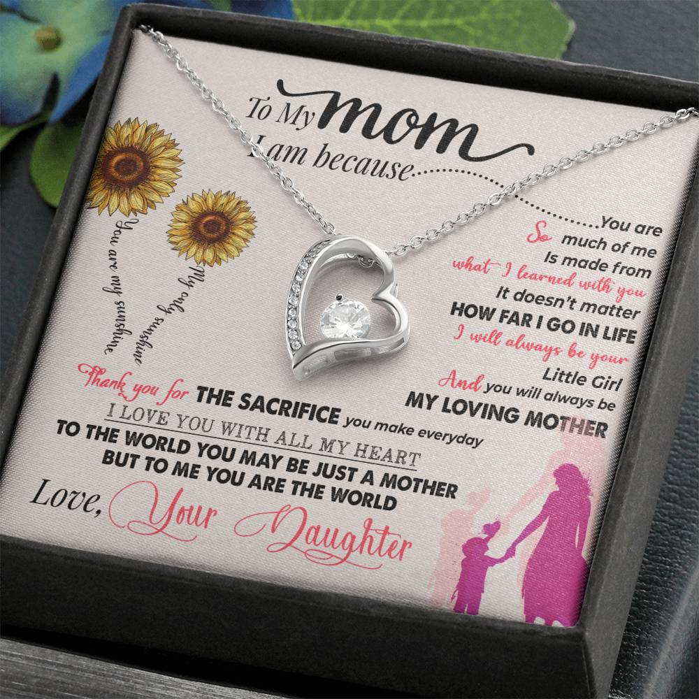 You Are My Sunshine — Forever Love Necklace | Mother&