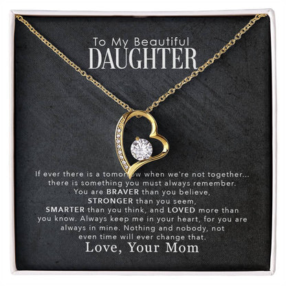 My Beautiful Daughter — Forever Love Necklace | Gift for Daughter from Mom