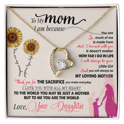 You Are My Sunshine — Forever Love Necklace | Mother&